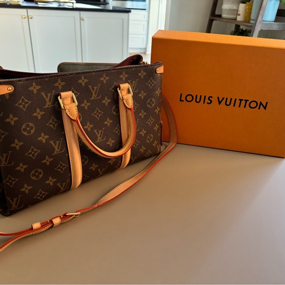 Louis Vuitton Monogram Brown Tote Bag - Picture 2 of 5